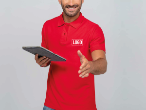 Abbigliamento Personalizzato - Esempio di polo da lavoro personalizzata